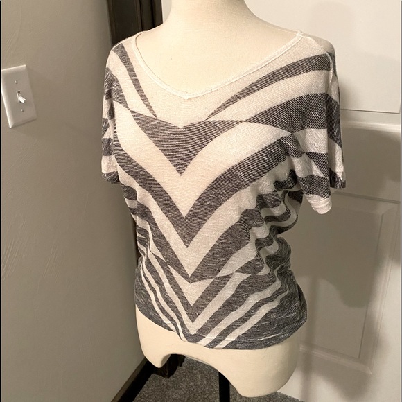 Comfy, sheer top. Easily switch from casual to dressy with pants pairing. - Picture 1 of 3